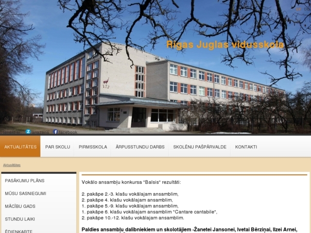 Rīgas Juglas vidusskola, 